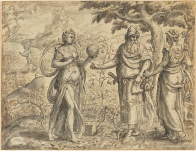 Il seme caduto tra le spine, dalla parabola del seminatore, c. 1573 da Gerard van Groeningen