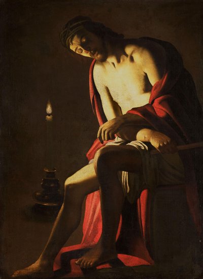 Cristo sulla Pietra Fredda da Gerard van Honthorst (copy after)
