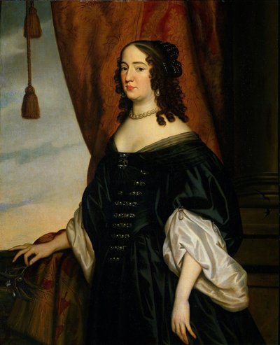 Ritratto di Amalia van Solms (1602-75) da Gerard van Honthorst (workshop of)