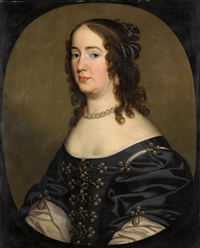 Ritratto di Amalia van Solms (1602-75) da Gerard van Honthorst (workshop of)