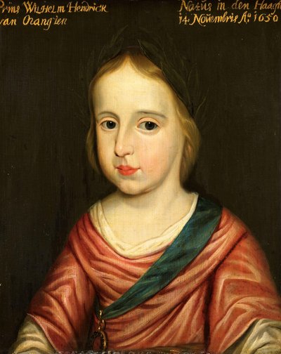 Ritratto di Guglielmo III, Principe d