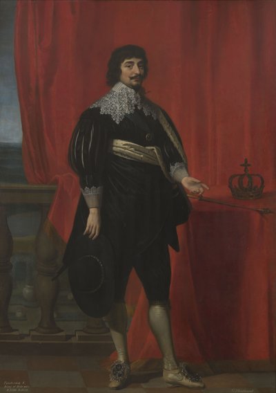 Ritratto di Federico V, re di Boemia (1596-1632) da Gerard van Honthorst