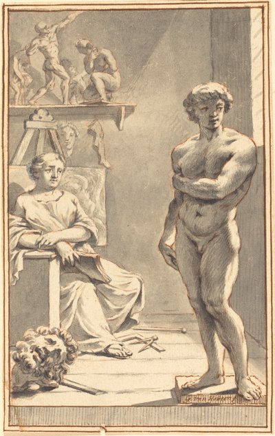 Allegoria della scultura da Gerard van Houten