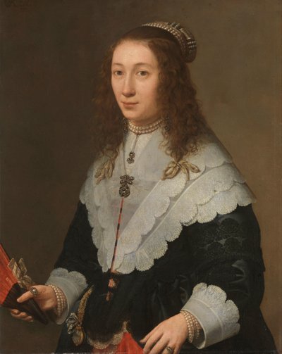 Catharina van Well (1626-1722), moglie di Guilliaam van Bleyswijk da Gerard van Kuijl