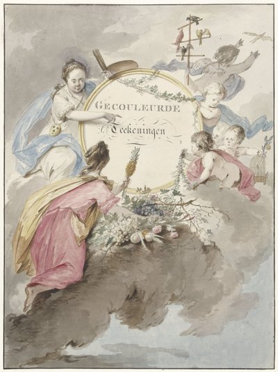 Frontespizio per libro d