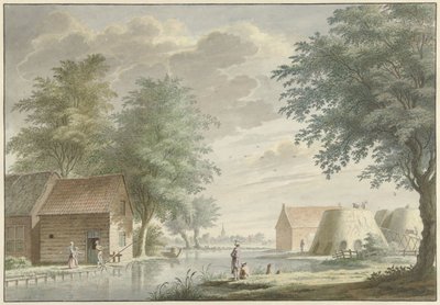 Fornaci di calce a Hillegom da Gerard van Rossum
