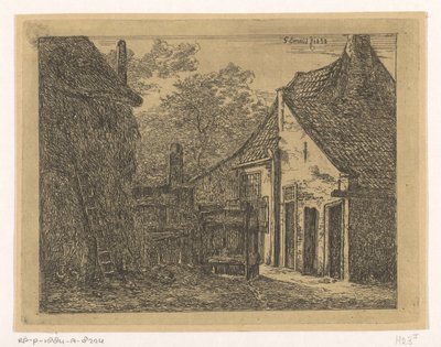 Fattoria con pagliaio da Gerardus Emaus de Micault
