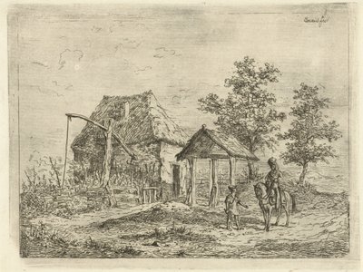 Cavaliere presso una fattoria, L