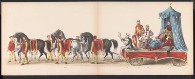 Mascherata degli studenti di Leida, 1870 (tavola 3) da Gerardus Johannes Bos