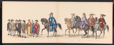 Mascherata degli studenti di Leida, 1875 (tavola 15) da Gerardus Johannes Bos