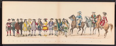 Mascherata degli studenti di Leida, 1875 (tavola 16) da Gerardus Johannes Bos