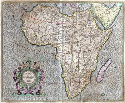 Africa da Gerardus Mercator