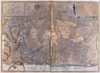 Fiandre, Belgio (incisione) da Gerardus Mercator