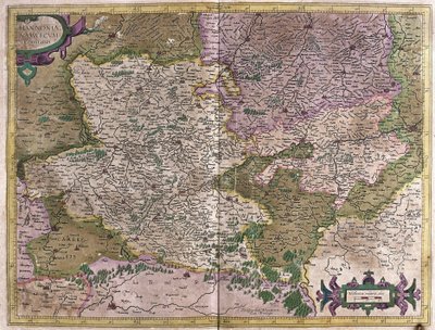 Hainaut, Namur, Belgio da Gerardus Mercator