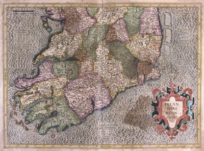 Irlanda da Gerardus Mercator