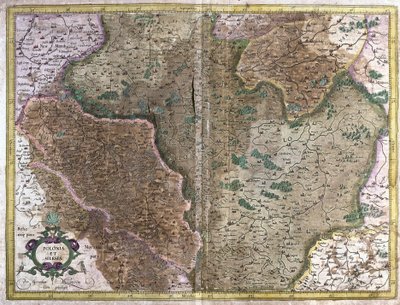 Polonia (incisione) da Gerardus Mercator