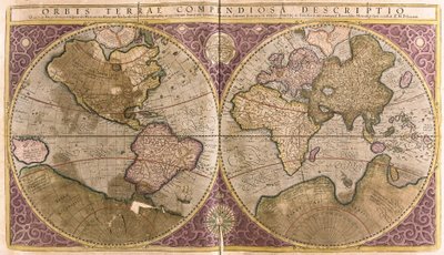 Il globo da Gerardus Mercator
