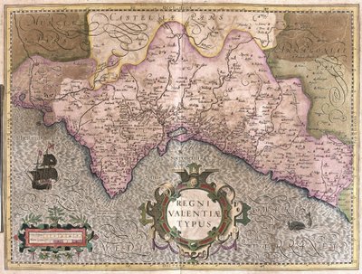 Valencia, Spagna da Gerardus Mercator