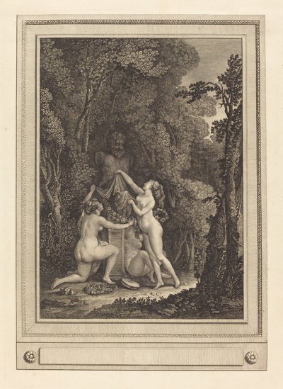 Le ninfe scrupolose, 1784 da Geraud Vidal