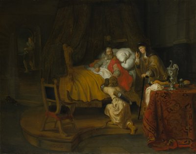 Isacco Benedice Giacobbe da Gerbrand van den Eeckhout