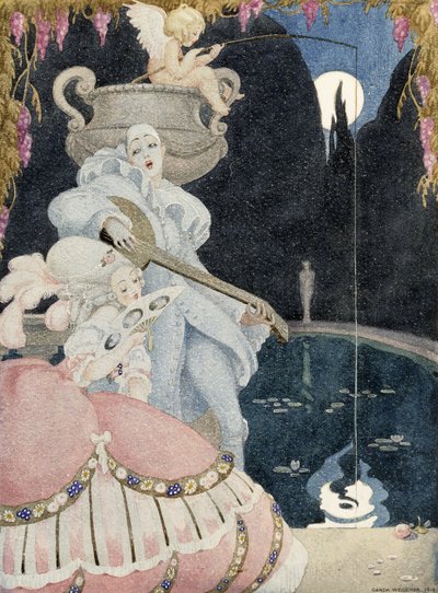 Elegante e Pierrot da Gerda Marie Frederike Wegener