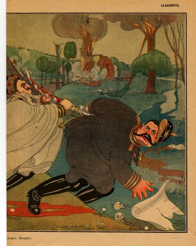 La Baionnette, Satirico a colori da Gerda Marie Frederike Wegener