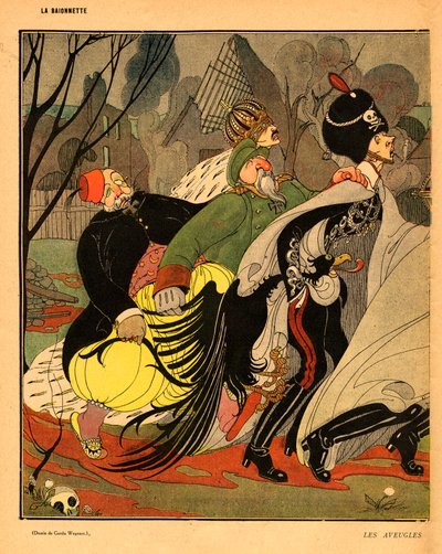 La Baionnette, Satirico a colori da Gerda Marie Frederike Wegener