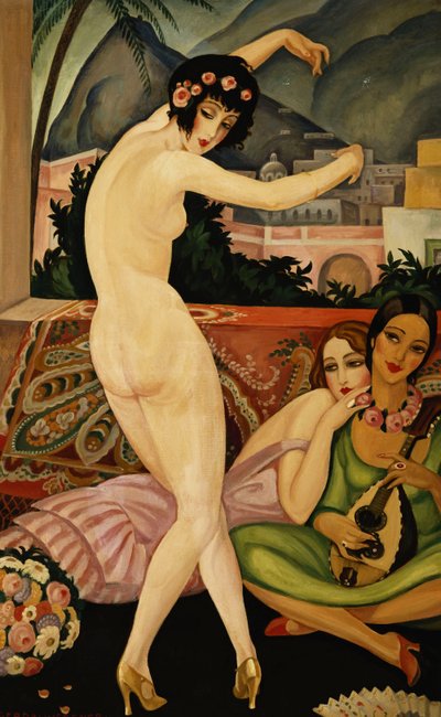 La danzatrice da Gerda Marie Frederike Wegener