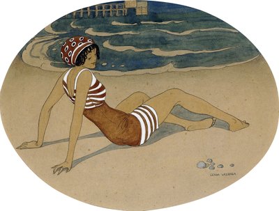 Il nuovo costume da bagno da Gerda Marie Frederike Wegener