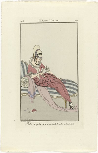 Robe de gabardin da Gerda Wegener