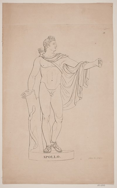 Apollo da Gerhard Ludvig Lahde