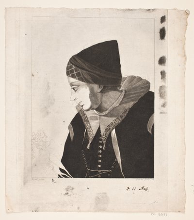 Una ragazza di Amager da Gerhard Ludvig Lahde