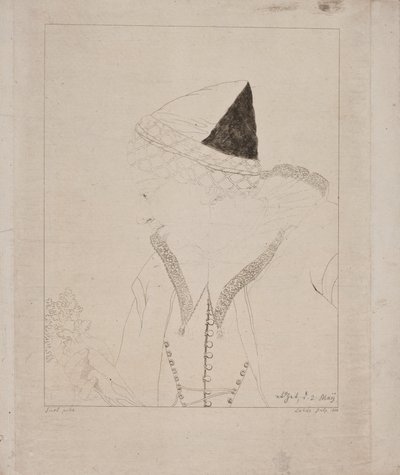 Una Ragazza di Amager da Gerhard Ludvig Lahde