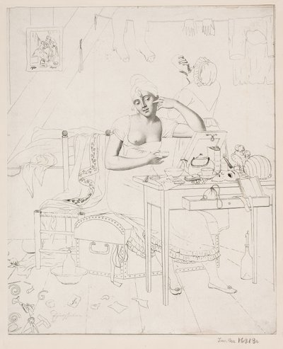 La biografia di una ragazza caduta. Nr. 3 da Gerhard Ludvig Lahde