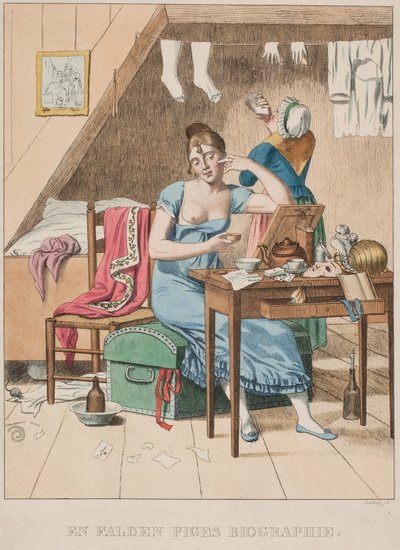 Biografia di una ragazza caduta. Nr. 3 da Gerhard Ludvig Lahde