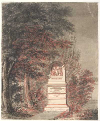 Monumento funebre di Georg Nielsen al cimitero di Assistens da Gerhard Ludvig Lahde