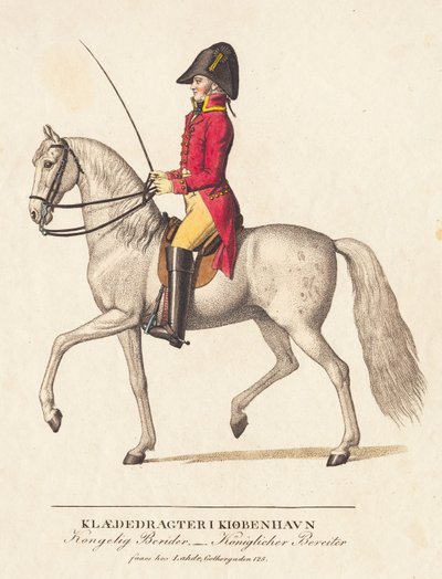 Cavaliere reale da Gerhard Ludvig Lahde