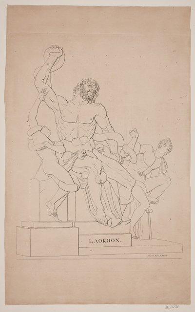 Laocoonte da Gerhard Ludvig Lahde