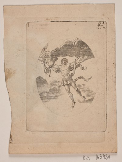 Angelo fluttuante da Gerhard Ludvig Lahde