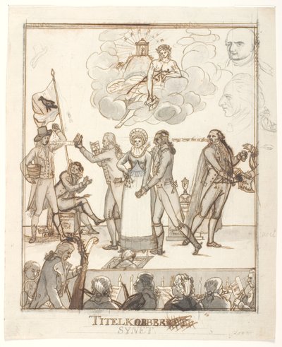 Titelkobber. Synet da Gerhard Ludvig Lahde