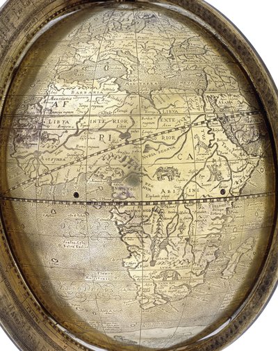 Globo, 1579 da Gerhard Mercator of Duisburg