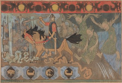 Døren i berget da Gerhard Munthe
