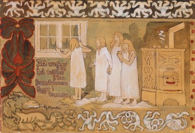 Paura del buio da Gerhard Munthe