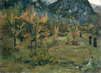 Atmosfera autunnale da Gerhard Peter Frantz Vilhelm Munthe