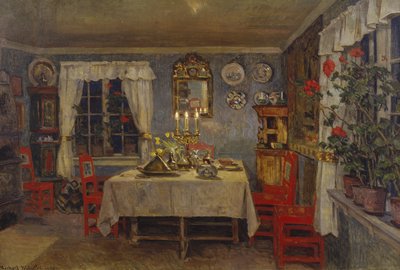 Interno del soggiorno dell