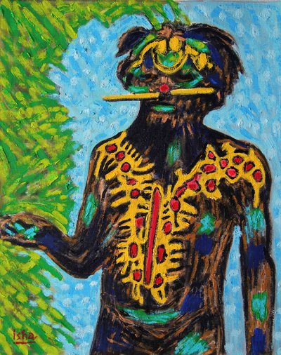 Sciamano aborigeno, 2020 da Gerhardt Isringhaus