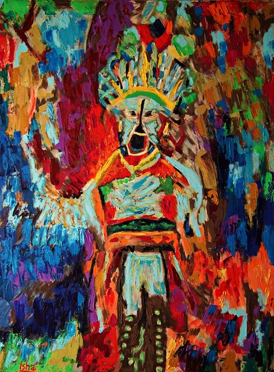 Sciamano Inca, 2019 da Gerhardt Isringhaus