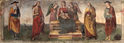 Vergine e Bambino con Santi, 1508 da Gerino da Pistoia