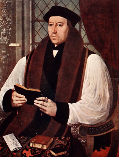 Arcivescovo Cranmer, illustrazione da 