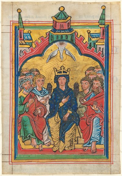 Pentecoste da German 13th Century
